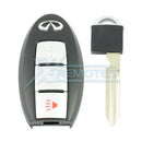 XRemotes - Genuine Infiniti EX35 EX37 Smart Key 2009+ 5WK49674 433MHz 285E3-1BF5A - XR-3528-KB Smart