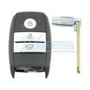 XRemotes - Genuine Kia Cerato Forte Smart Key 2013+ FG00050 433MHz 95440-A7100 - XR-3542-KB Smart 