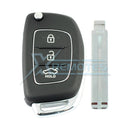 XRemotes - Genuine Hyundai Sonata Remote Key 2014+ 3Buttons OKA-865T 433MHz 95430-3S461 - XR-3546-KB