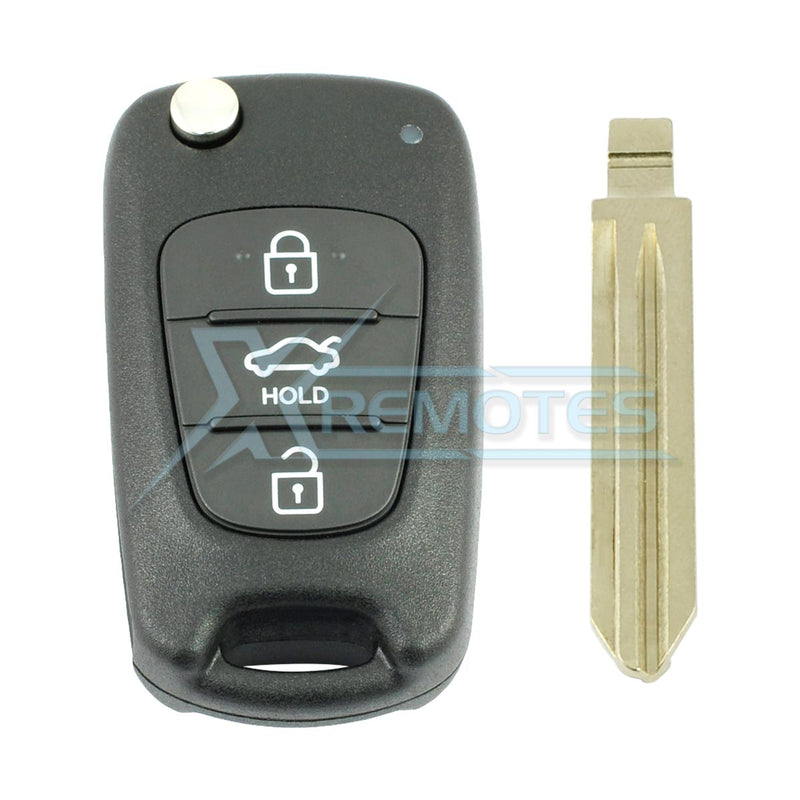 XRemotes - Genuine Hyundai Elantra Remote Key 2011+ OKA-186T 433MHz 95430-3X101 95430-3X100 - 