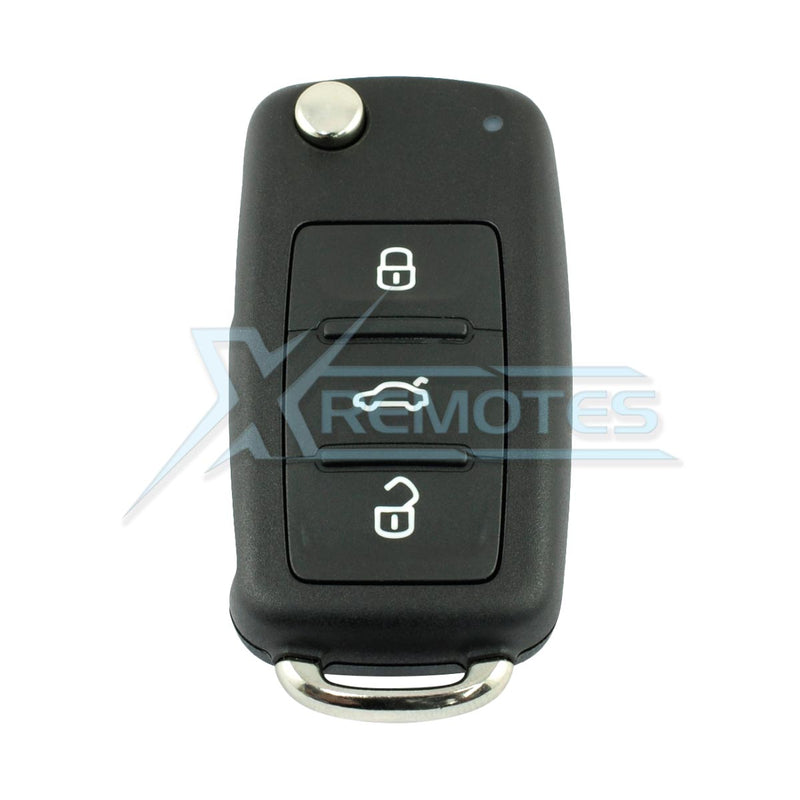 XRemotes - Genuine Volkswagen Jetta Tiguan 2008+ Flip Remote 433MHz 5K0 837 202 AJ Keyless Go - 