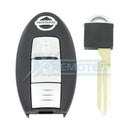 XRemotes - Genuine Nissan Micra Note Juke Leaf 2010+ Smart Key 2Buttons TWB1G662 433MHz 285E3-1KA9D 
