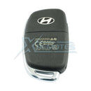 XRemotes - Genuine Hyundai Santa Fe 2014+ Flip Remote 3Buttons RKE-4F17 433MHz 95430-2W410 - XR-3711