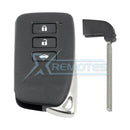 XRemotes - Genuine Lexus ES250 ES350 GS460 Smart Key 2013+ BC2EQ 433MHz 89904-30B50 - XR-3712-KB 
