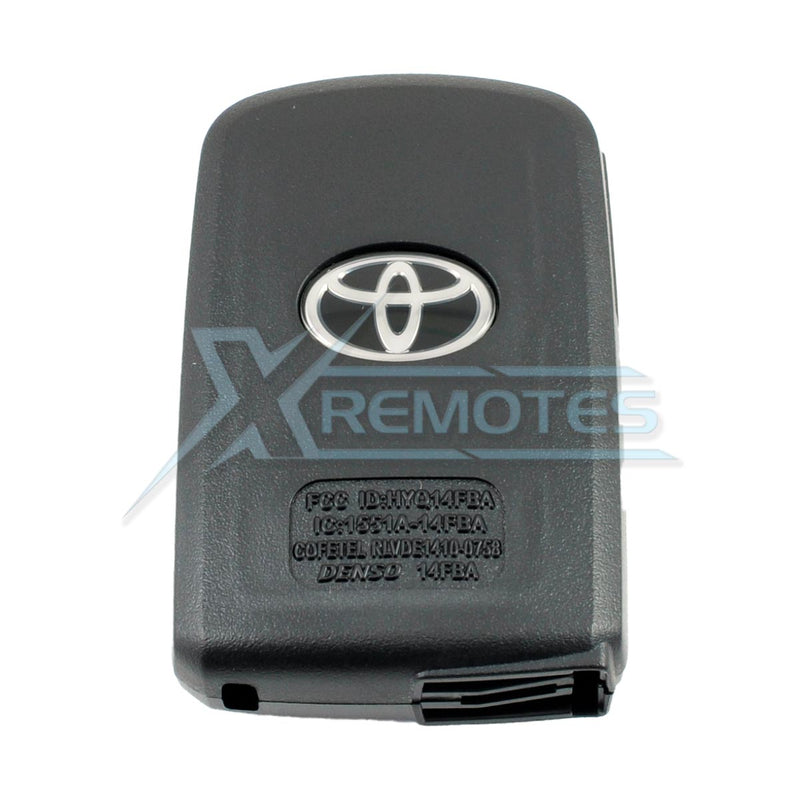 XRemotes - Genuine Toyota Highlander Kluger Smart Key 2014+ HYQ14FBA P1 A8 315MHz 89904-0E121 - 