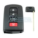 XRemotes - Genuine Toyota Highlander Kluger Smart Key 2014+ HYQ14FBA P1 A8 315MHz 89904-0E121 - 