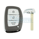 XRemotes - Genuine Hyundai Sonata 2014+ Smart Key 3Buttons CQOFD00120 DST-AES 433MHz 95440-C1100NNA 