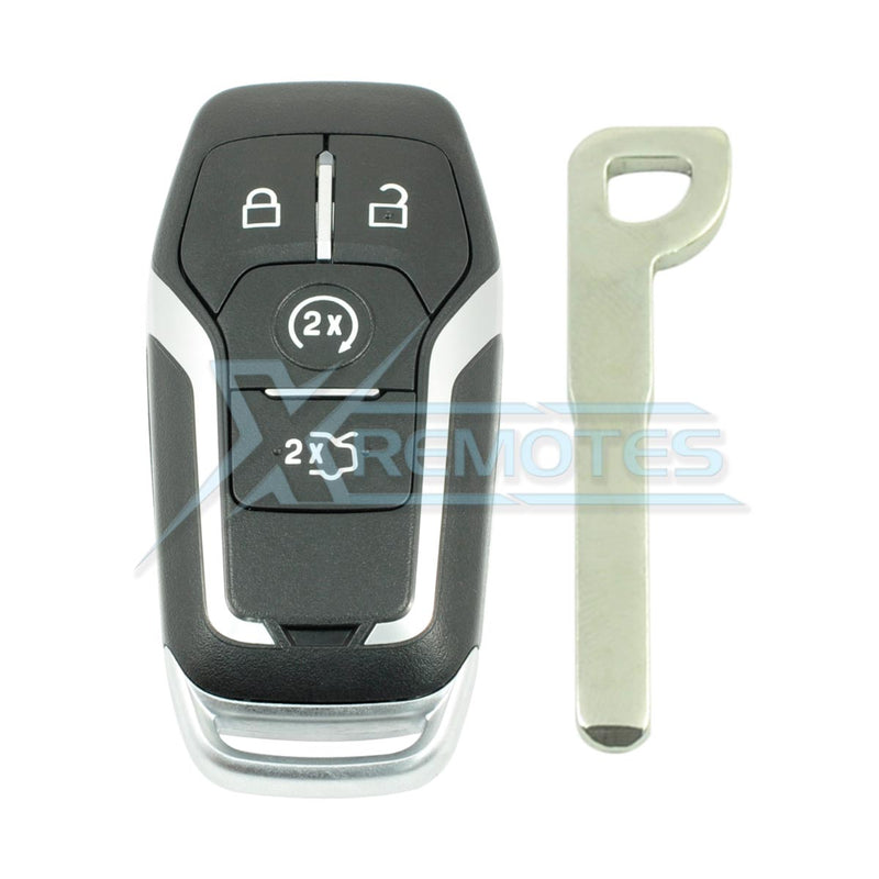 XRemotes - Genuine Ford Mustang Smart Key 2015+ 4Buttons A2C91253902 868MHz - XR-3788-KB Smart Key 