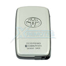 XRemotes - Genuine Toyota Land Cruiser Prado 2010+ Smart Key 2Buttons HYQ14ACX P1 98 314MHz 