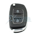 XRemotes - Genuine Hyundai H1 2016+ Flip Remote 2Buttons PCF7936 433MHz 95430-4H400 95430-4H300 - 