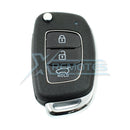 XRemotes - Genuine Hyundai Creta 2016+ Flip Remote 3Buttons RKE-4F17 HITAG3 PCF7938XA 433MHz 