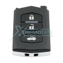 XRemotes - Genuine Mazda 3 6 CX-7 2007+ Remote Key SKE126-01 433MHz CC51-67-5RYC - XR-3918 Remote 