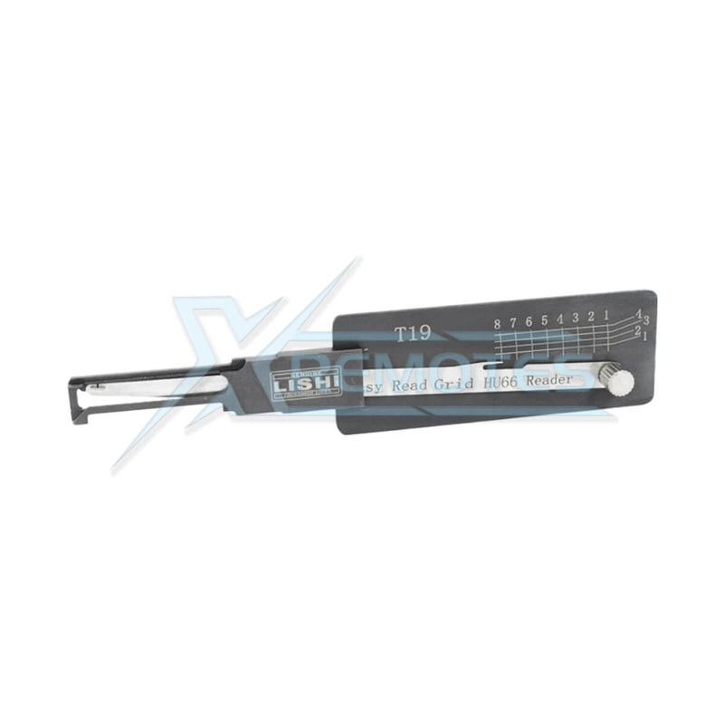 XRemotes - Genuine Lishi T3 Decoder For HU66 Lishi Tool T19 HU66-READER - XR-3936 Lishi Pick Tools 