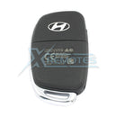 XRemotes - Genuine Hyundai Santa Fe Remote Key 2016+ RKE-4F17 433MHz 95430-2W510 - XR-3984 Remote 