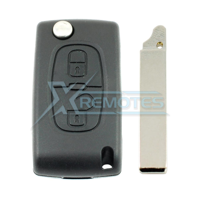 XRemotes - Genuine Peugeot 207 307 308 Remote Key 2006+ 2Buttons CE0536 PCF7961 433MHz 6490EE 6490EF