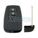 XRemotes - Genuine Toyota Prius 2016+ Smart Key 2Buttons BR1EW 433MHz 89904-47560 - XR-4032-KB Smart
