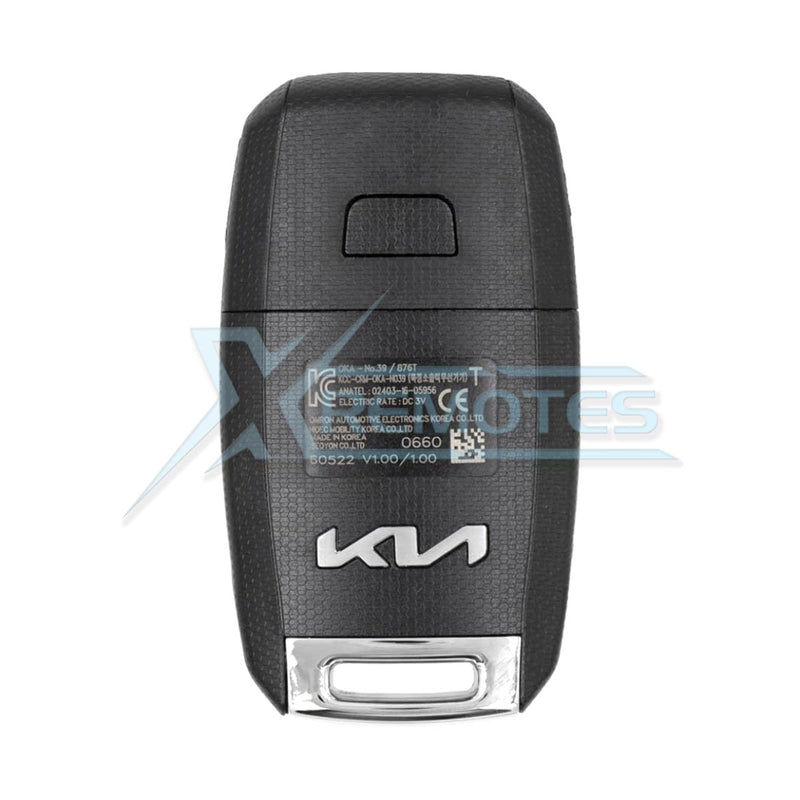 Genuine Kia Picanto Remote Key 2021+ 3Buttons 95430-G6800 433MHz OKA-NO.39 / 876T