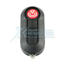 XRemotes - Fiat Linea Bravo Punto Ducato Stilo Flip Remote 48 MEGAMOS 433MHz 71749494 - XR-4046 