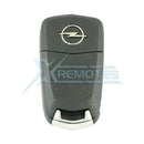XRemotes - Opel Astra H Zafira B 2004+ Flip Remote 2Buttons 433MHz 93178494 - XR-4051 Opel, Remotes