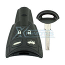 XRemotes - Saab 9-3 9-5 2003+ Smart Key 4Buttons PCF7947 433MHz 12783781 - XR-4052-KB Saab, Smart 
