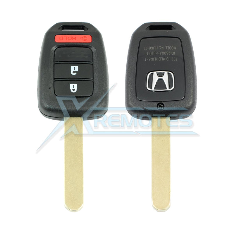 XRemotes - Honda Accord Civic CR-V HR-V 2012+ Key Head Remote Cover HON66 - XR-4082 Honda, Remotes 