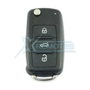XRemotes - Volkswagen Jetta Beetle Tiguan Passat Golf Caddy 2009+ Remote 3Buttons 5K0837202AD 433MHz