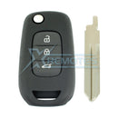 XRemotes - Genuine Renault Kadjar Captur Megane Remote Key 2013+ 3Buttons CWTWB1G767 433MHz - 