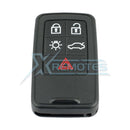 XRemotes - Volvo S60 S80 V40 V60 V70 XC70 2007+ Smart Key 5Buttons 433MHz / 902MHz - XR-4125 Smart 