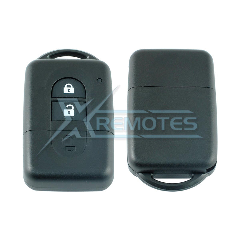 XRemotes - Nissan Qashqai Smart Key Cover 2003+ 2Buttons - XR-4145 Nissan, Smart Keys Shells