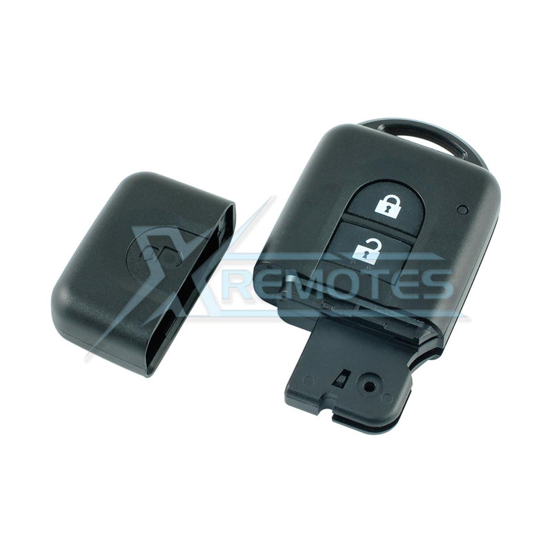 XRemotes - Nissan Qashqai Smart Key Cover 2003+ 2Buttons - XR-4145 Nissan, Smart Keys Shells