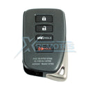 XRemotes - Genuine Lexus RX350 RX450H Smart Key 2016+ 4Buttons HYQ14FBB P1-A9 DST-AES 315MHz 