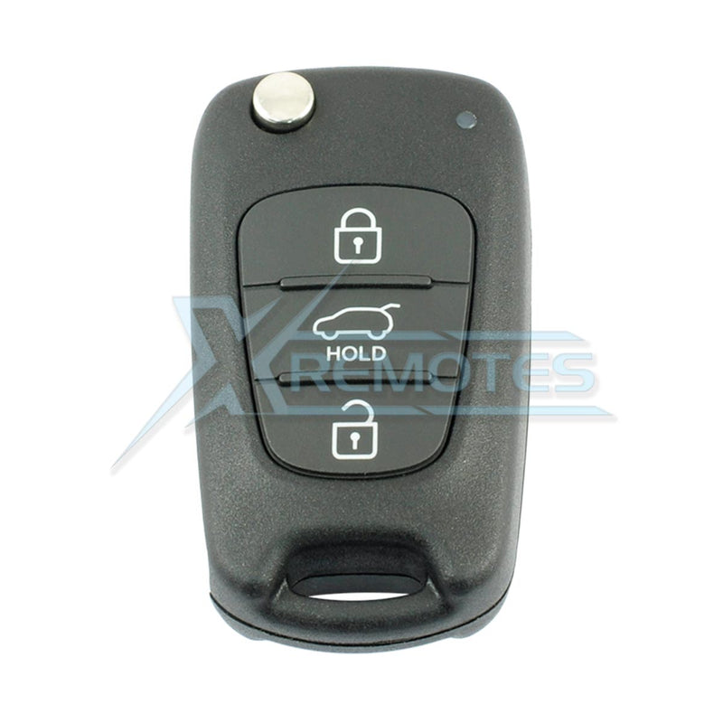 XRemotes - Genuine Hyundai I30 2012+ Flip Remote 3Buttons RKE-4F04 433MHz 95430-A5101 95430-A5100 - 