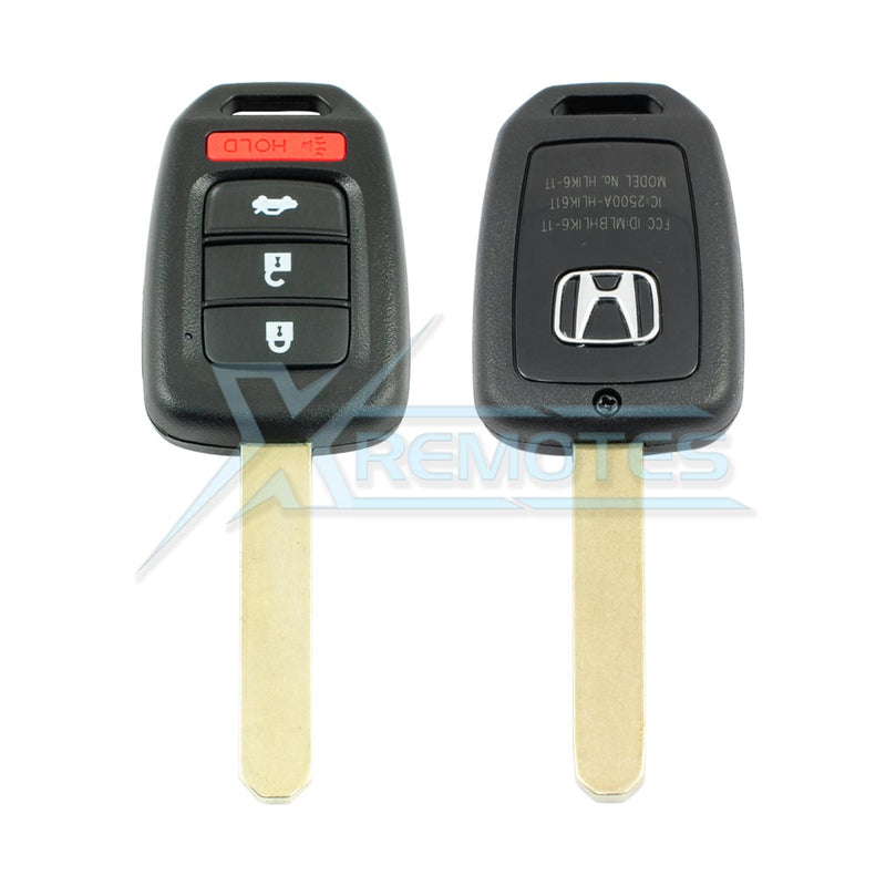 XRemotes - Honda Accord Civic CR-V HR-V 2012+ Key Head Remote Cover HON66 - XR-4252 Honda, Remotes 