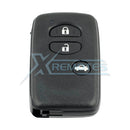XRemotes - Genuine Toyota Avensis 2009+ Smart Key 3Buttons B75EA P1 98 433MHz 89904-05040 - XR-4286 