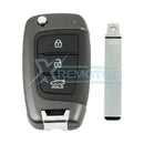 XRemotes - Genuine Hyundai Azera Remote Key 2018+ SVI-IGRGE03 433MHz 95430-G8100 - XR-4315-KB 