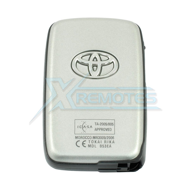 XRemotes - Genuine Toyota Land Cruiser Smart Key 2007+ 2Buttons B53EA P1-D4 433MHz 89904-60210 - 