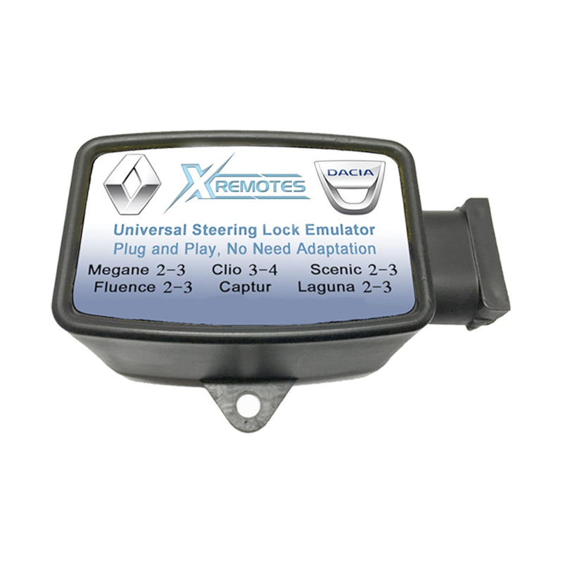 XRemotes - Renault Steering Lock Emulator For Megane / Clio / Fluence / Laguna Plug & Play No Need 