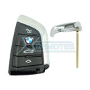 XRemotes - Genuine Bmw X3 X4 2016+ Smart Key 4Buttons N5F-ID21A 434MHz - XR-4376-KB Bmw, Smart Keys