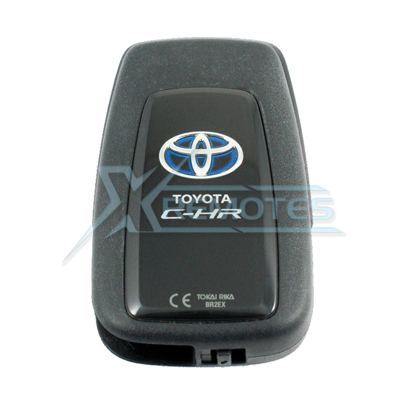 XRemotes - Genuine Toyota C-HR 2017+ Smart Key 2Buttons BR2EX P1 A9 434MHz 89904-F4010 - XR-4458-KB 