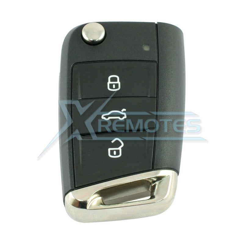XRemotes - Volkswagen MQB 2013+ Smart Key 3Buttons 434MHz 5G0 959 753 AD - XR-4487 Seat, Skoda, 