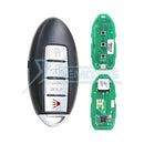 XRemotes - KeyDiy KD Smart Key ZB Series Nissan Type ZB03 Smart Key - XR-4499-ZB03-4 KD Smart Keys