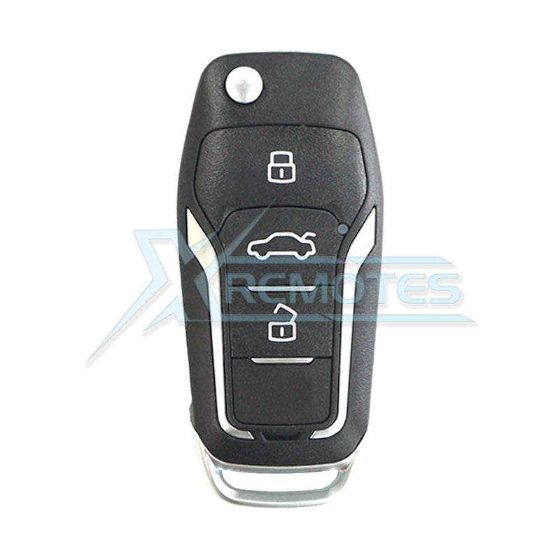 XRemotes - KeyDiy KD Smart Key ZB Series Ford Type ZB12 Smart Key - XR-4499-ZB12-3 KD Smart Keys