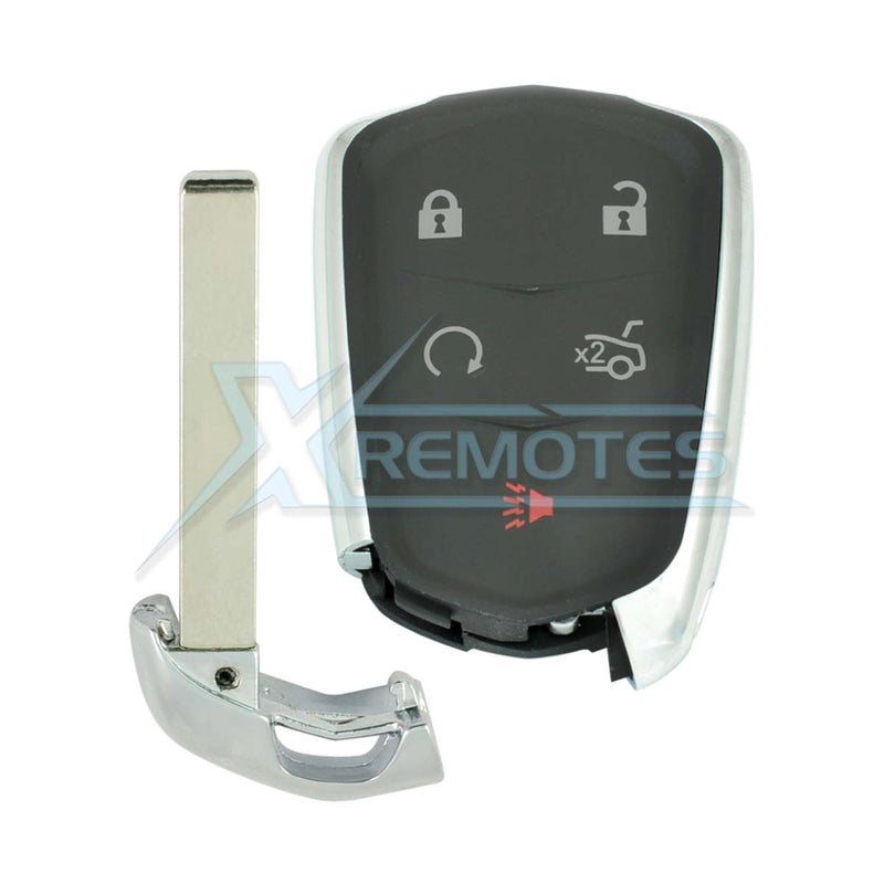 XRemotes - Cadillac AST CTS XTS Smart Key 2015+ 5Buttons HYQ2EB 433MHz 13598538 - XR-4577-KB Smart 