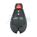 XRemotes - Jeep Cherokee Dodge Ram 2014+ Fobik Key GQ4-53T PCF7961 433MHz - XR-4583 Dodge, Jeep, 