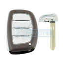 XRemotes - Genuine Hyundai Elantra Smart Key 2018+ CQOFD00120 433MHz 95440-F2002 - XR-4596-KB Smart 