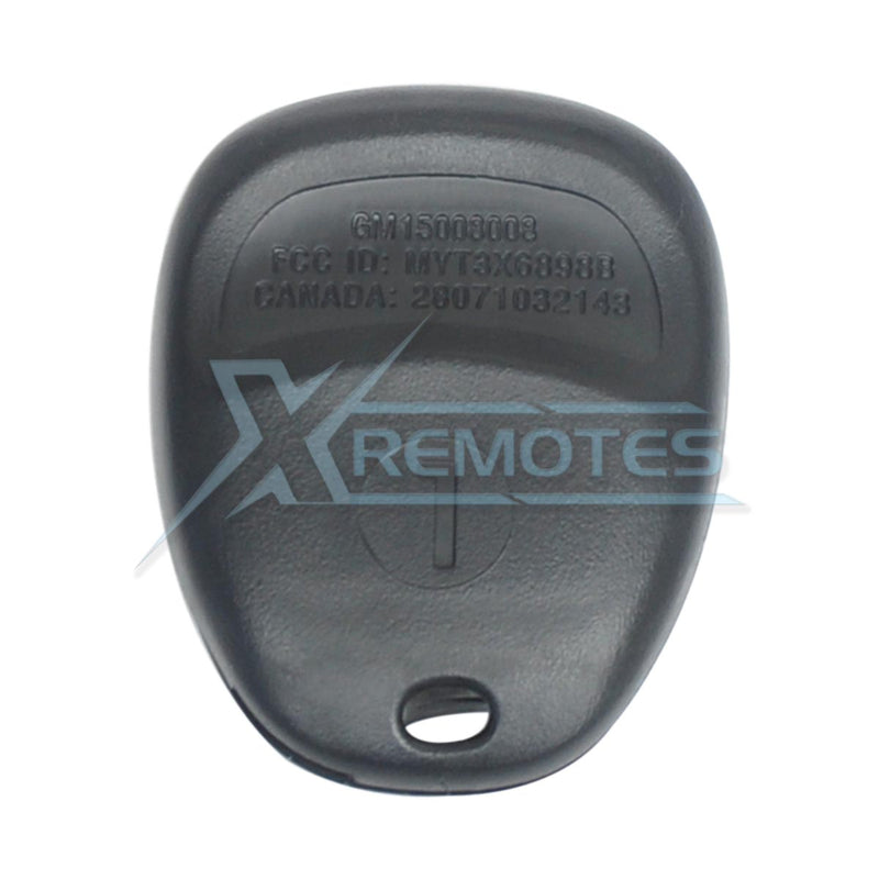 XRemotes - Genuine Chevrolet Trailblazer Envoy Remote 2002+ MYT3X6898B 315MHz 15008008 15008009 