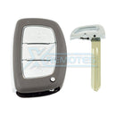 XRemotes - Genuine Hyundai I10 Smart Key 2013+ 3Buttons TFKB1J068 433MHz 95440-B4500 - XR-4642-KB 