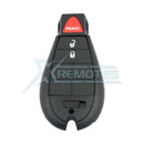 XRemotes - Jeep Cherokee Dodge Ram 2014+ Fobik Key GQ4-53T PCF7961 433MHz - XR-4653 Dodge, Jeep, 