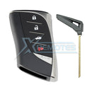 XRemotes - Genuine Lexus LS350 LS500 LS500H Smart Key 2018+ 14FCB 433MHz 8990H-50120 - XR-4655-KB 