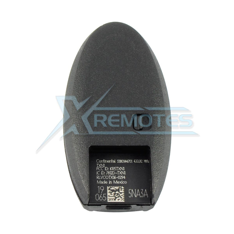 XRemotes - Genuine Infiniti QX50 Smart Key 2019+ KR5TXN1 433MHz 285E3-5NA3A 285E3-5NA7A - XR-4691 